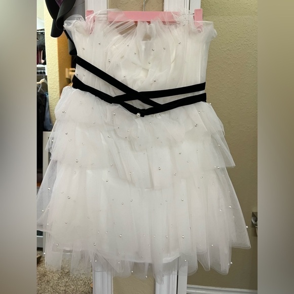 New Maeve Tulle Mini Dress - Picture 4 of 7